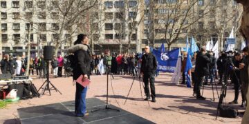 PROTEST PROSVETNIH RADNIKA U BEOGRADU