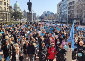 Protest vaspitača u Beogradu zbog mizernih plata