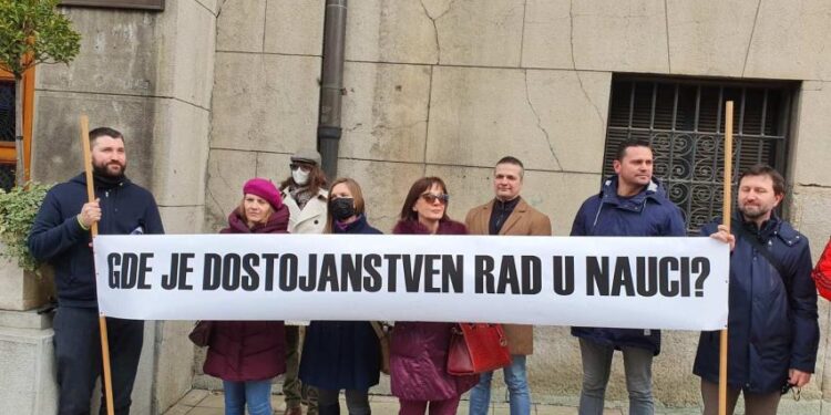 SINDIKAT NAUKE: VEĆE PLATE I BOLJI STATUS