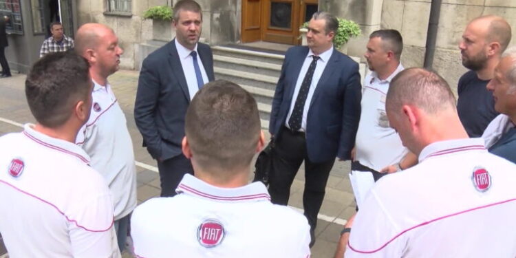 Predstavnici radnika Fijata danas u Predsedništvu