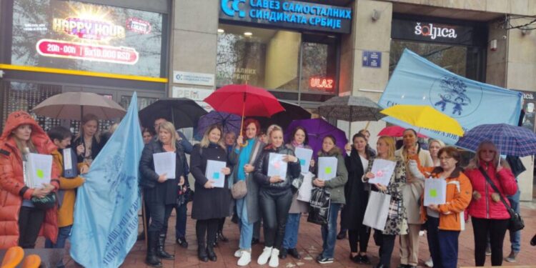 Sindikat predškolstva predao peticiju za izmenu Uredbe o koeficijentima za obračun plata