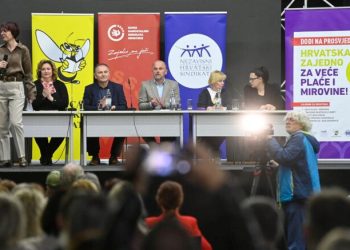 Sindikati Hrvatske u protestu