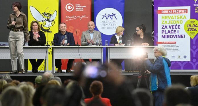 Sindikati Hrvatske u protestu