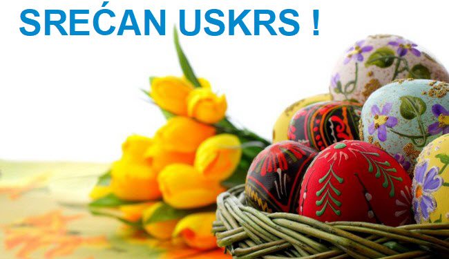 Čestitka Mihajlovića za katolički Uskrs