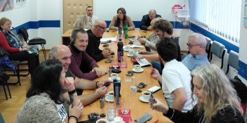 Goran Milić sa austrijskim sindiklacima